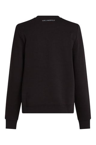 Sweat en coton biologique - Noir