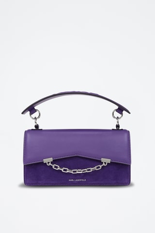 Sac à main en cuir - Violet