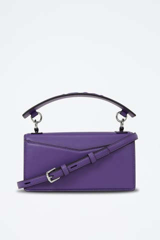 Sac à main en cuir - Violet