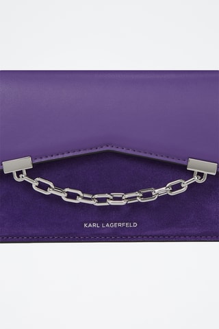 Sac à main en cuir - Violet