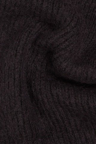 Echarpe en alpaga et laine - Noir