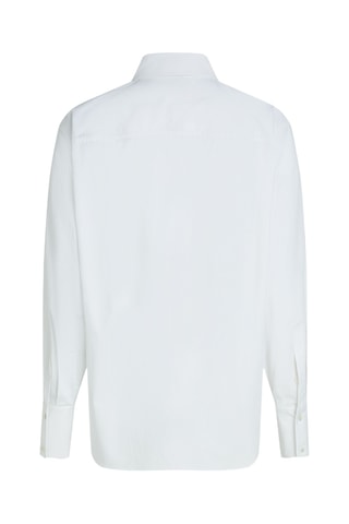 Chemisier en coton biologique - Blanc