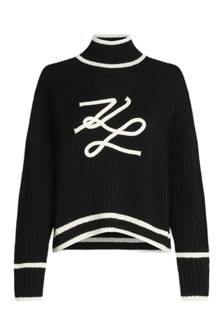 Pull en laine - Noir