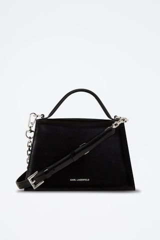 Sac à main  en cuir - Noir