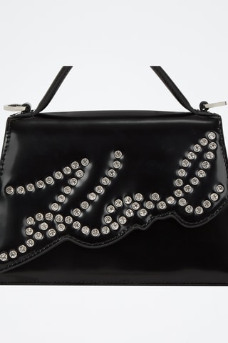 Sac à main  en cuir - Noir