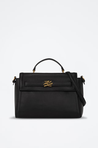 Sac à main en cuir - Noir