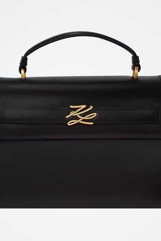 Sac à main en cuir - Noir