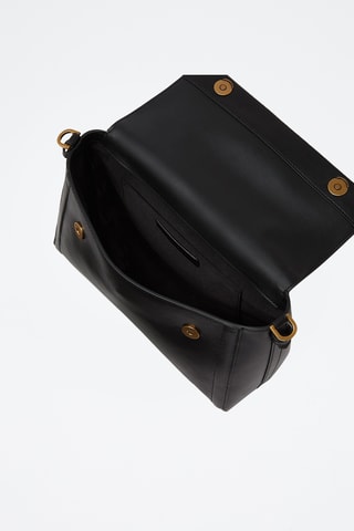 Sac à main en cuir - Noir