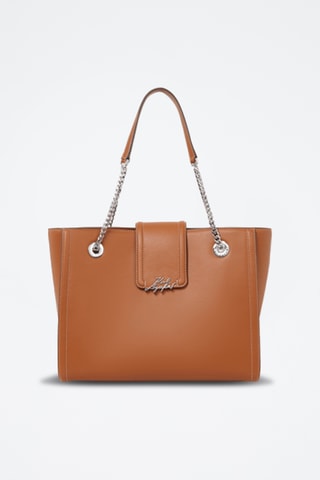 Cabas en cuir - Marron