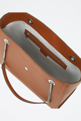 Cabas en cuir - Marron