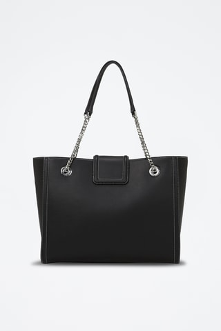 Cabas en cuir - Noir