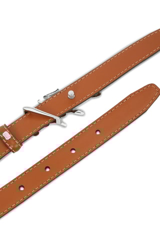 Ceinture en cuir - Marron