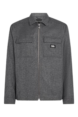 Surchemise - Gris chiné