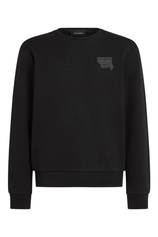 Sweat en coton biologique - Noir