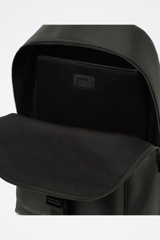 Sac à dos en cuir - Noir