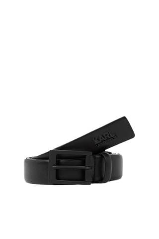 Ceinture en cuir - Noir
