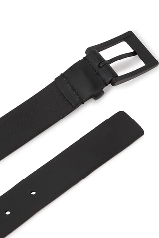 Ceinture en cuir - Noir