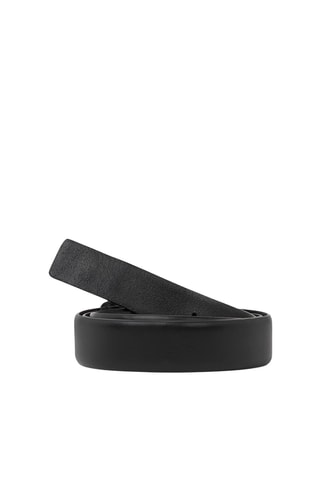 Ceinture en cuir - Noir