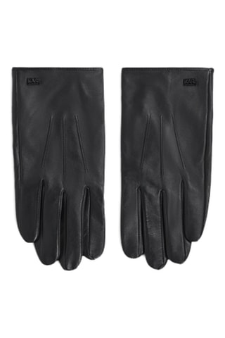 Gants en cuir de chèvre - Noir