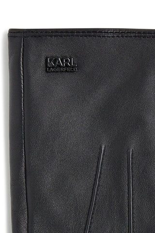 Gants en cuir de chèvre - Noir