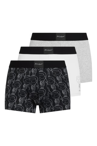 3 boxers - Noir et blanc