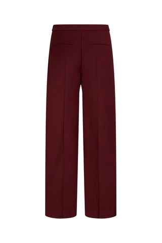 Pantalon straight - Bordeaux