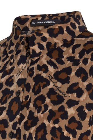 Chemisier - Beige et marron