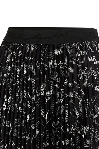 Jupe plissée - Noir