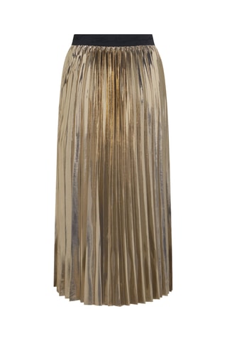 Jupe plissée - Doré