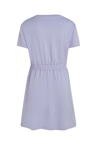 Robe patineuse en coton biologique - Mauve