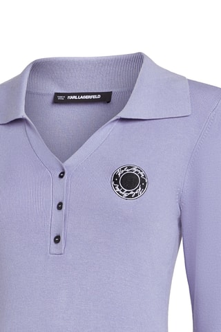 Robe polo - Violet
