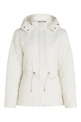 Doudoune à capuche - Ecru