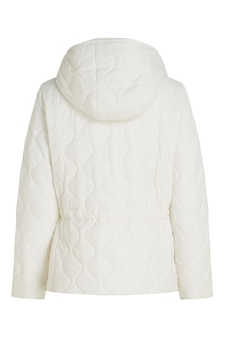 Doudoune à capuche - Ecru