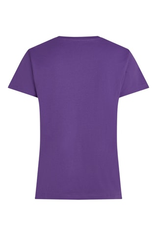 T-shirt en coton biologique - Violet
