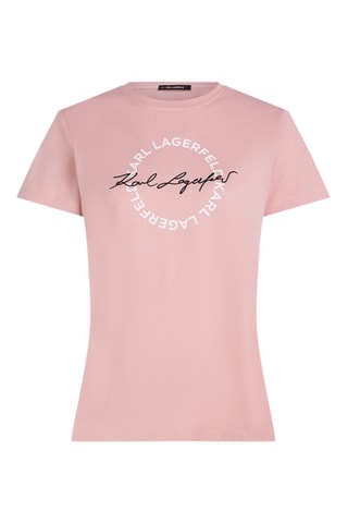 T-shirt en coton biologique - Rose