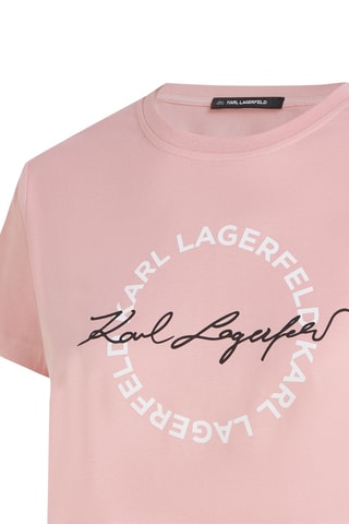 T-shirt en coton biologique - Rose