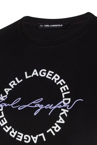 T-shirt en coton biologique - Noir