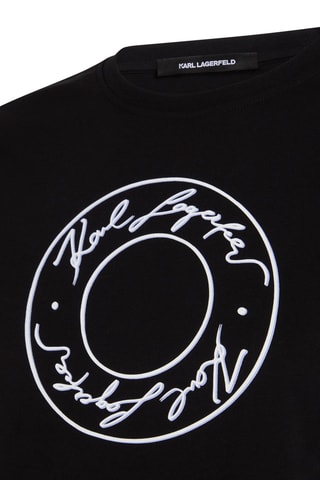 T-shirt en coton biologique - Noir