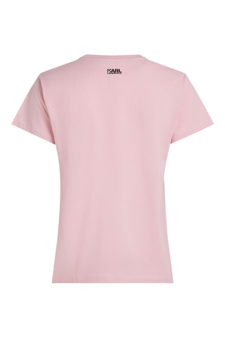 T-shirt en coton biologique - Rose