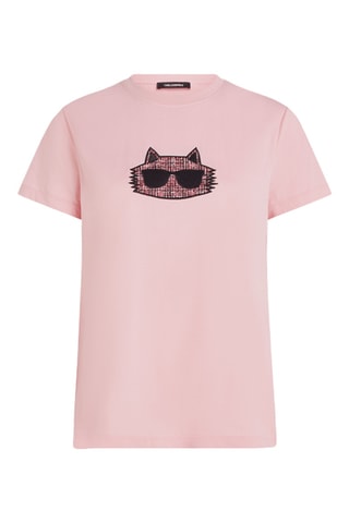 T-shirt en coton biologique - Rose