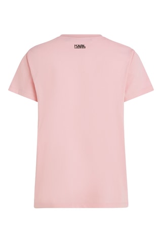 T-shirt en coton biologique - Rose
