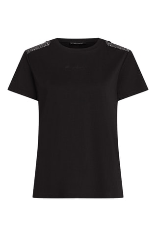 T-shirt en coton biologique - Noir