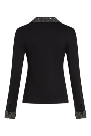 Polo en coton biologique - Noir