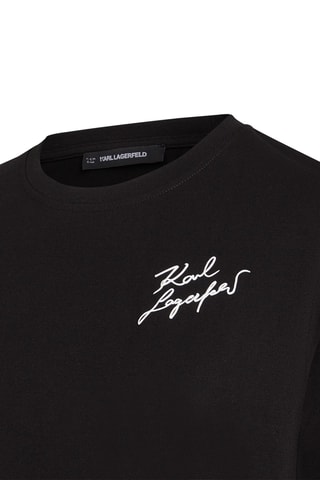 T-shirt relaxed en coton biologique - Noir