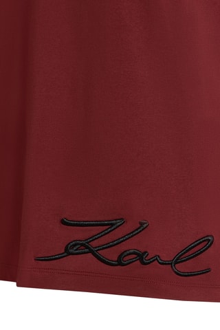 T-shirt en coton biologique - Bordeaux