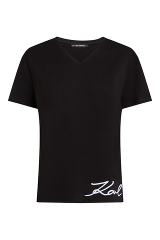 T-shirt en coton biologique - Noir