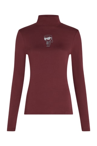 Top en coton biologique - Bordeaux