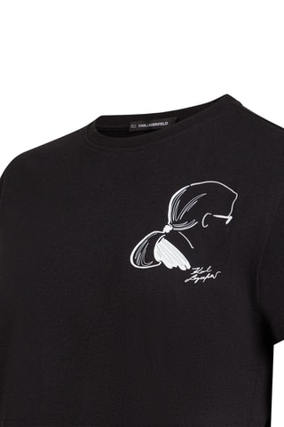 T-shirt en coton biologique - Noir