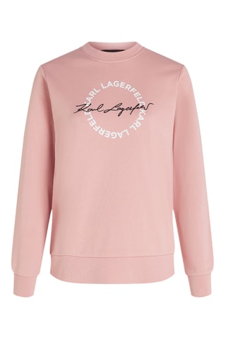 Sweat en coton biologique - Rose