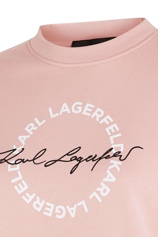 Sweat en coton biologique - Rose